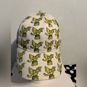 OTTO Yellow and Cream Patterned Cap